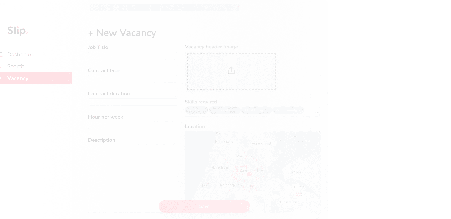 Vacancy feature backend website